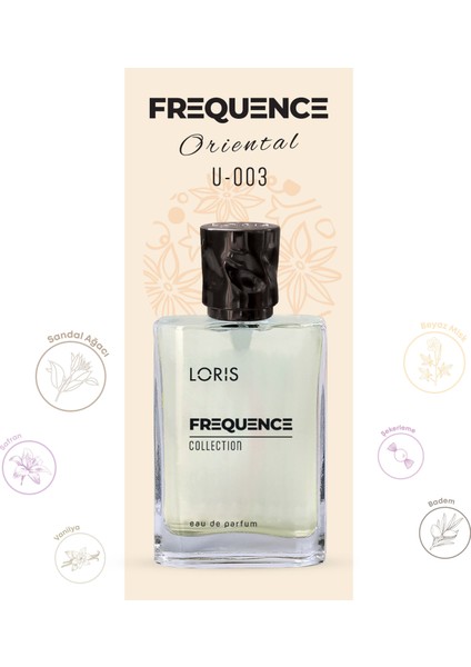 U-003 Frequence Unisex Parfüm 50 ml