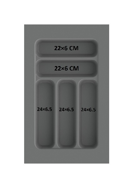 Çekmece Içi Kaşıklık Kepçelik Düzenleyici 30X49 cm (23,5X40 cm Kadar Kesilebilir ) fiyatları