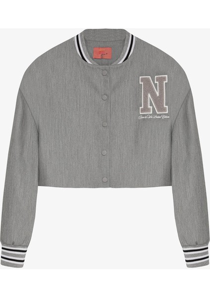 Gri Kadın Ceket CKT00886 fiyatları