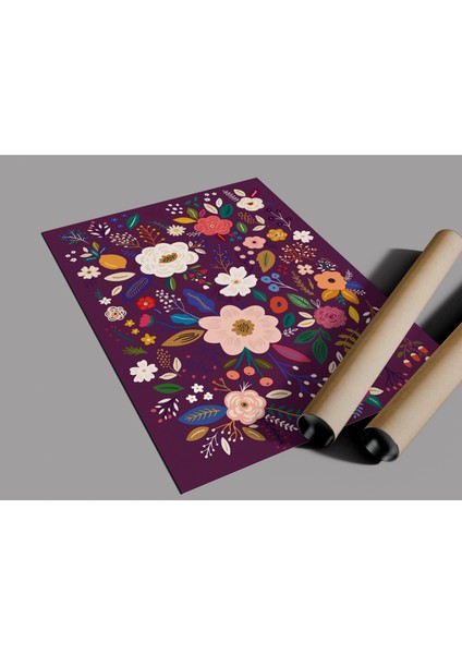 Çerçevesiz Poster Renkli Bitki ve Çiçek Temalı Dijital Baskı Poster,ev, Ofis, Salon Dekorasyon fiyatları