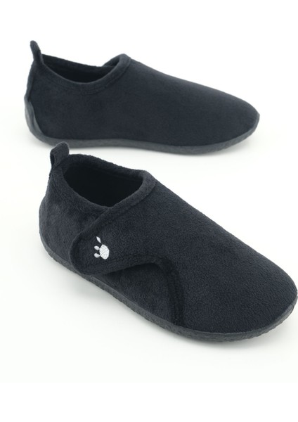 Kışlık Kız Çocuk Rahat Taban Cırt Cırtlı Ayarlanabilir Ev Okul Kreş Panduf Ayakkabı