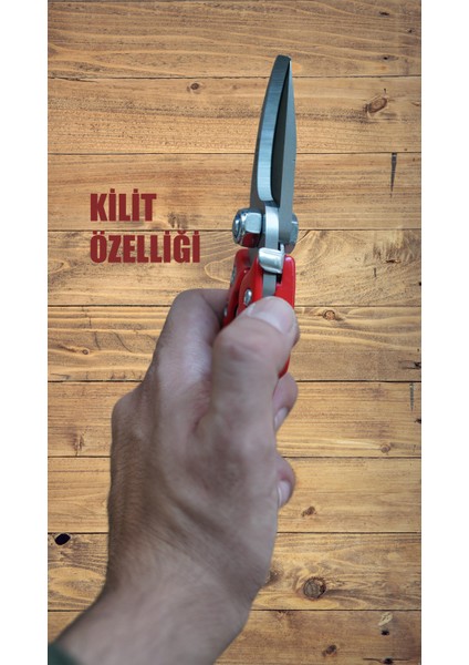 Budama Makası Döküm Gövde Kırmızı Elektrostatik Boyalı Rtrmax modelleri