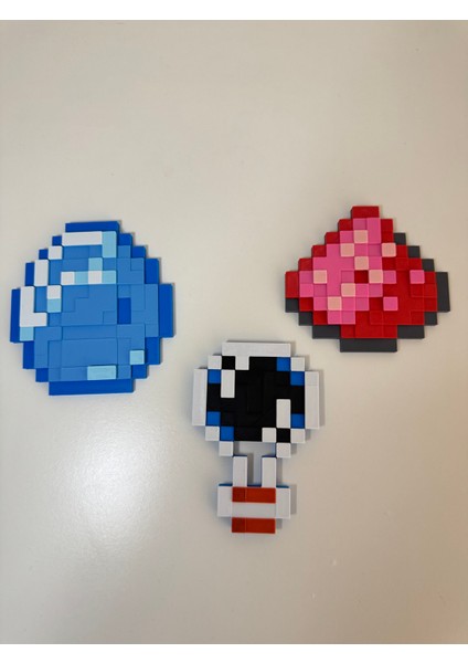 Minecraft Kılıç Ek Item Seti 10LU Paket (Redstone-Torch-Gold Apple-Potion-Diamond-Stand) indirimleri