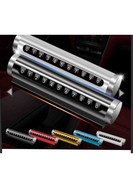 Araç Içi Torpido Üstü Kendinden Yapışkanlı Numaramatik, Siyah, Mavi ,gri Renklerde