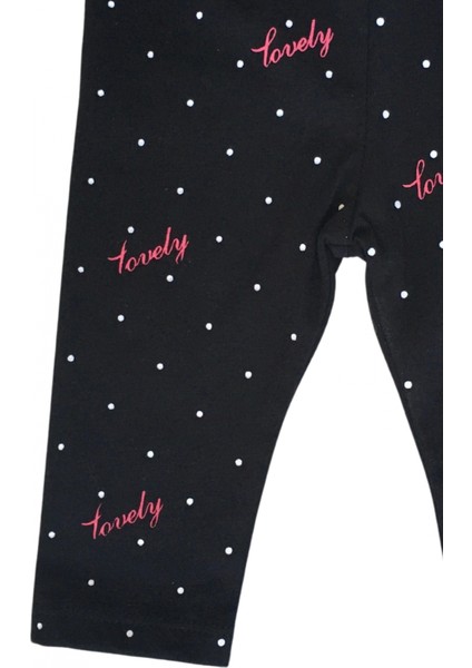 Kız Bebek Likralı Tayt 3'lü Uzun Tayt Seti