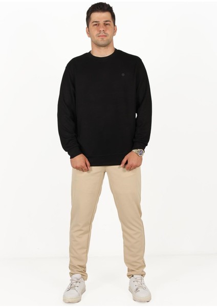 1066 Osho Kumaş O Yaka Sweat