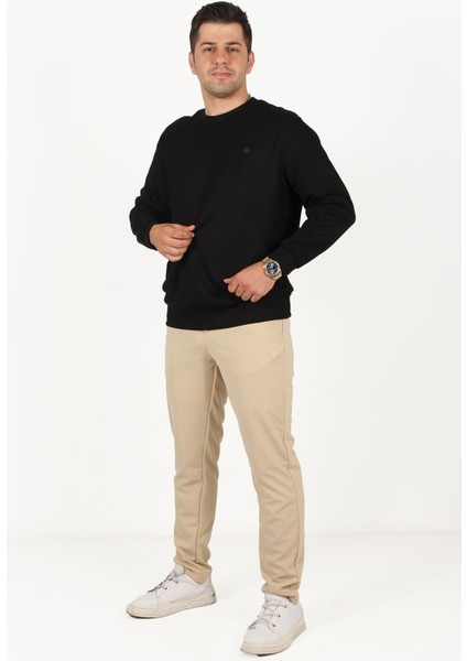 1066 Osho Kumaş O Yaka Sweat