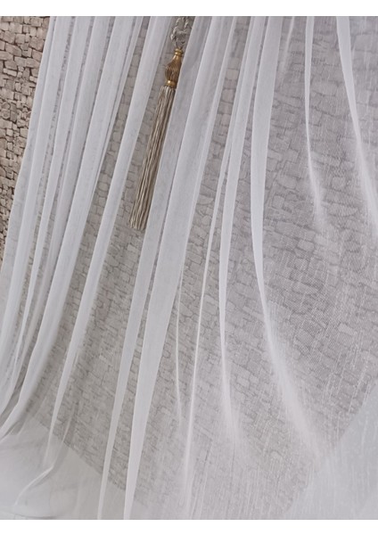 Şantuk Tül Perde Ağır Gremajlı Ütü Istemez Kırışmaz 1/3 Pileli fırsatları