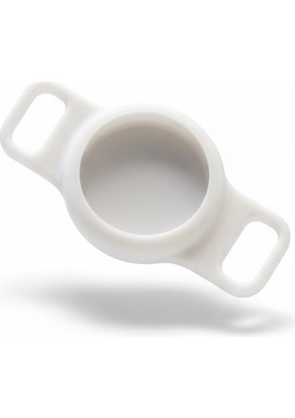 Dayanıklı Tpu Silikon Airtag Tutucu – Köpek ve Kedi Tasmaları Için Airtag Tasma Kılıfı -Beyaz -Tasma Genişlik Seçenekli indirimleri