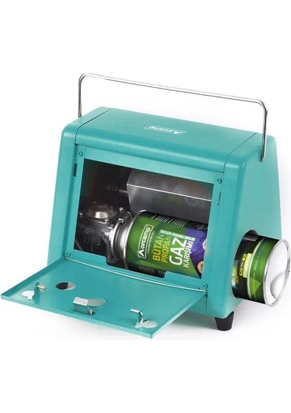 Hota Portatif Soba Turkuaz