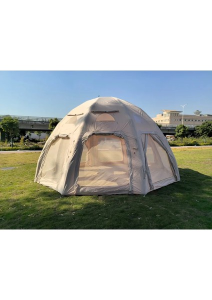 19.6 Metrekare Küresel Kubbe Şişme Çadır Bej fırsatları
