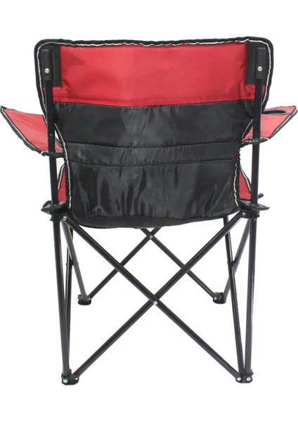 Quatro Bardaklı Kamp Sandalyesi Kırmızı modelleri