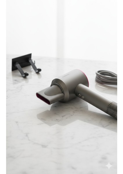 Haus+ Saç Kurutma Makinesi, 1800 W, Iyon Teknolojisi, Duvar Aparatlı, Soğuk Üflemeli