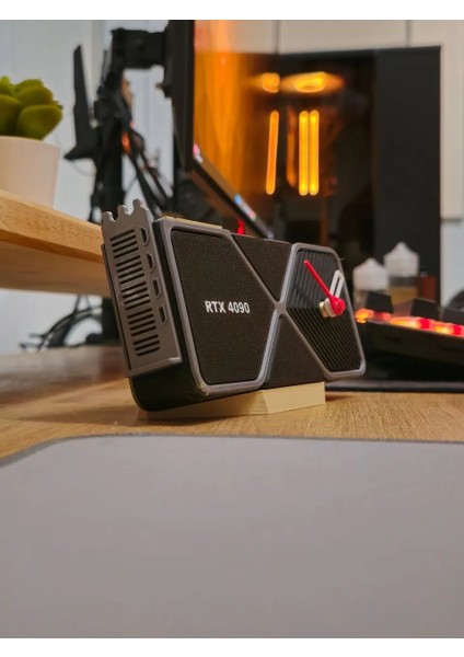 Rtx 4090 Founders Edition Masa Saati | Oyuncu Temalı Dekoratif Saat fırsatları