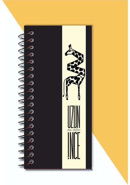 Uzun Ince Dar Defter Koleksiyonu / Kalın Karton Kapak Çizgisiz Spiralli 21*10 Cm. 96 Sayfa fiyatları