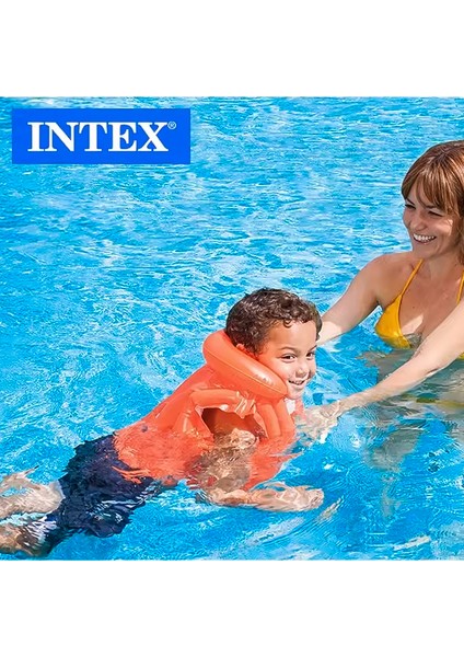 Deniz&havuz Can Yeleği - Intex - Yakalı - Kırmızı - 50 x 47 cm (58671) fiyatları
