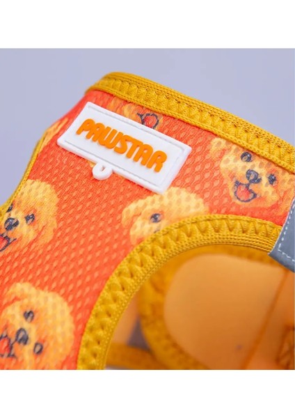 Poodle Air-Mesh Kedi Köpek Göğüs Tasması