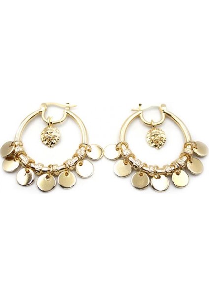 Pullu Halka Küpe - Altın fiyatları