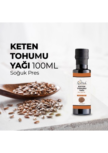 Keten Tohumu Yağı 100 ml (Soğuk Pres) fiyatları