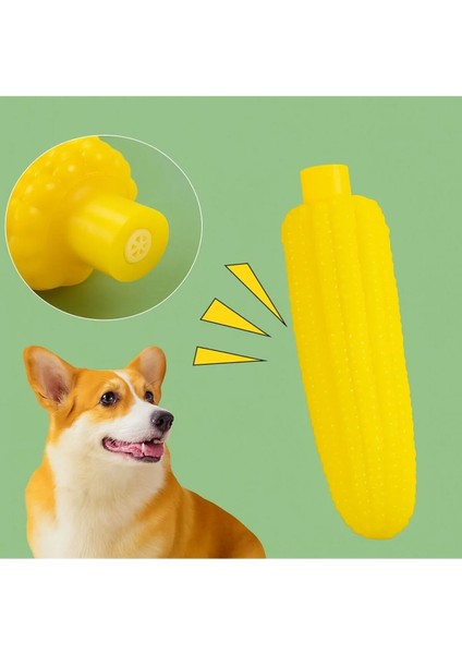 Sesli Mısır Model Köpek Oyuncağı | Dayanıklı Evcil Hayvan Isırma ve Çiğneme Oyuncağı modelleri