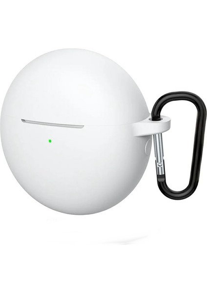 Huawei Freebuds 7i Kulaklık Kılıfı Silikon Beyaz