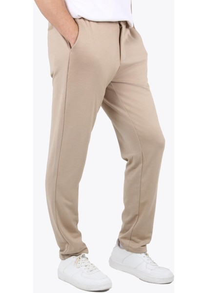 885 (1001) Beli Lastikli Ipli Pike Pantolon