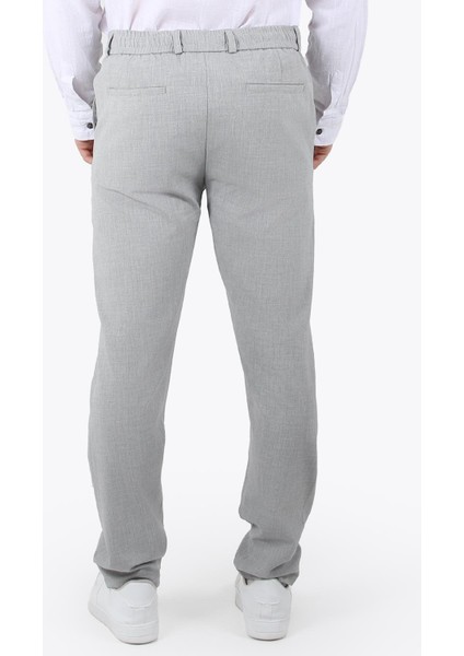 888 Yancep Beli Ipli Lastikli Kumaş Jogger Pantolon