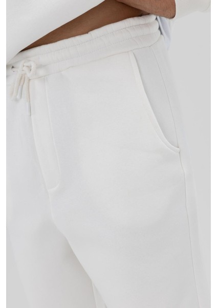 Basic Baggy Eşofman Alt Ekru fiyatları