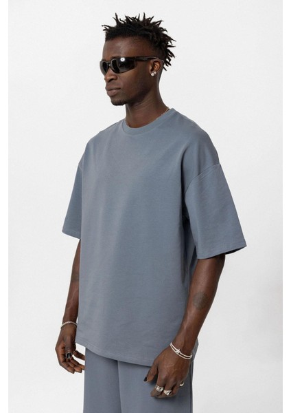 Basıc Oversize Eşofman Takım Füme indirimleri