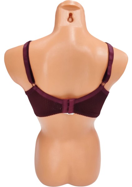 C Cup Telsiz Süngerli Önü Kumaş ve Tül Detaylı Yandan Destek Telli Toparlayıcı Sütyen modelleri