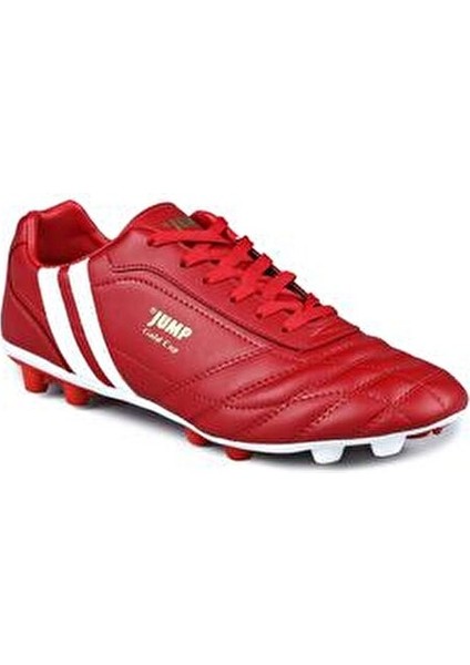Kırmızı Futbol Krampon Yetişkinler İçin Microfiber Malzeme ile 13256 FG Modeli