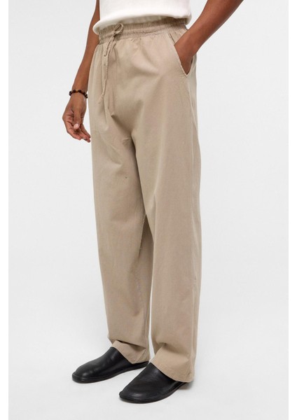 Basic Oversize Keten Takım Bej indirimleri