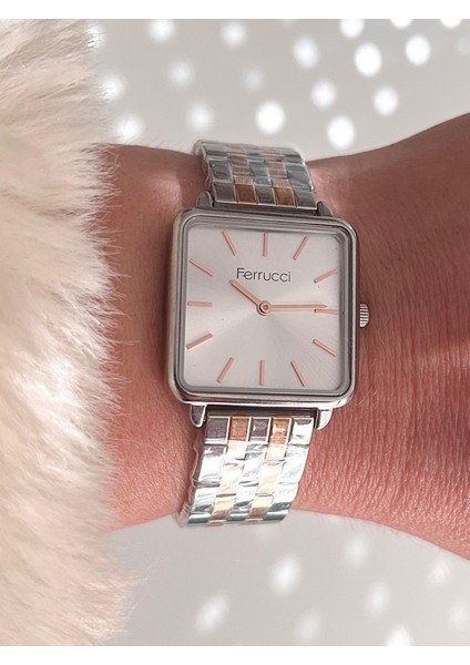 Kare Kadran Çelik Kordon Vintage Model Kadın Kol Saati modelleri