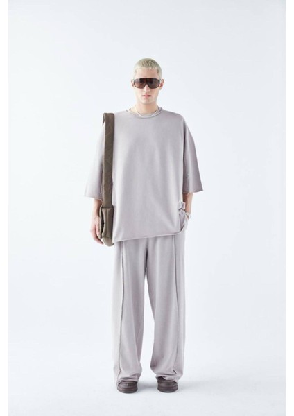 Super Oversize Yıkamalı Takım Taş