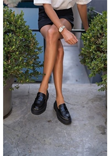 Dimata Kadin Siyah Vegan Deri Ayakkabı fırsatları