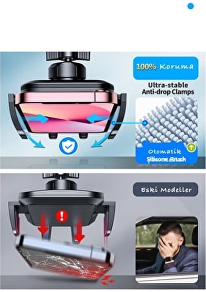 Tüm Telefonlara Uyumlu Araba Akrobat Telefon Tutucu Torpido Vakumlu Araç Içi Tutacağı indirimleri
