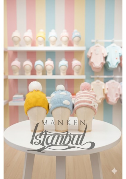 Bebek Kafa Mankeni Bebek Şapka Mankeni Bebek Bere Mankeni 06 Ay 12 Ay Için Ugundur fiyatları