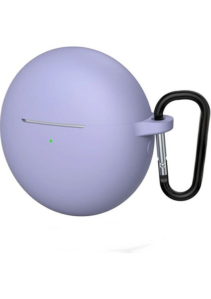 Huawei Freebuds 7i Kulaklık Kılıfı Silikon Lila