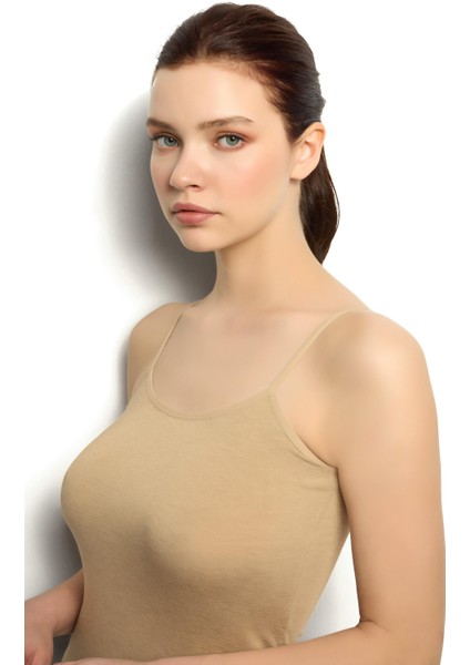 Kadın Likralı Pamuklu Ip Askılı Atlet fiyatları