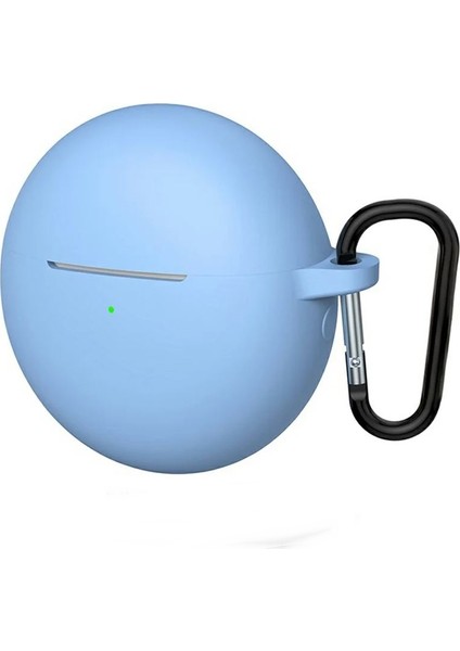 Huawei Freebuds 7i Kulaklık Kılıfı Silikon Mavi