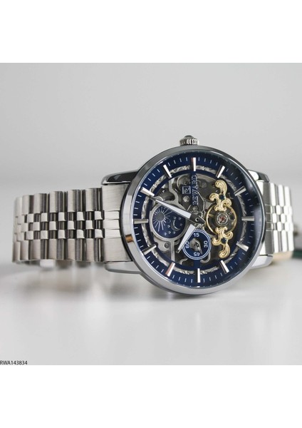 RWA143834 Çelik Kordonlu Otomatik Erkek Kol Saati