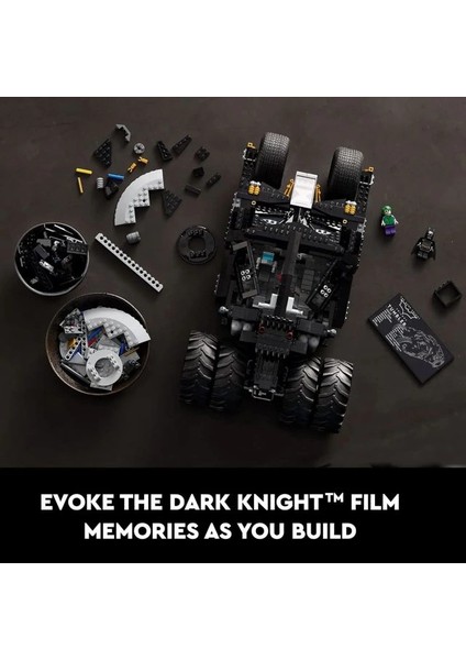 Dc Batman Batmobil Tumbler Yapı Seti 76240 modelleri