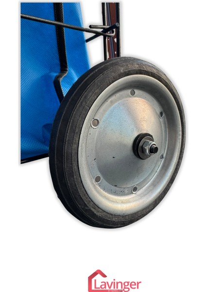 2 Adet 18 cm Metal Gövde Pazar Arabası Tekerleği Süper Sağlam Araba Tekeri Somun&pul Hediyeli modelleri