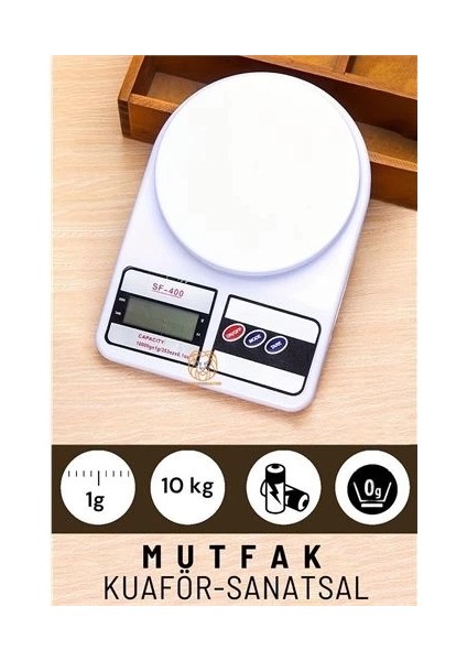 Bx Hassas Mutfak Terazisi Kuaför Terazisi 10 kg