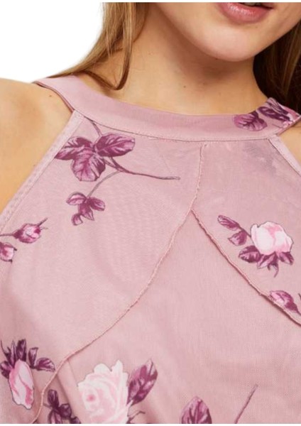 Kadın Tül Detaylı Omzu Açık Şık Rahat Kalıp Büyük Beden Curve Abiye Elbise indirimleri