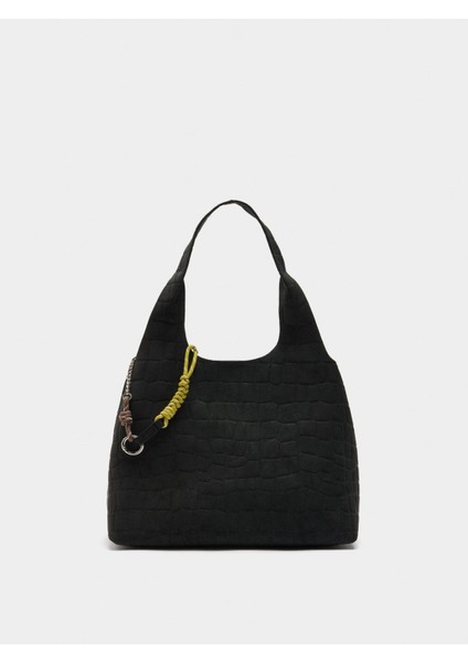 Desenli Shopper Çanta