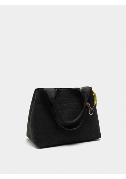 Desenli Shopper Çanta fırsatları