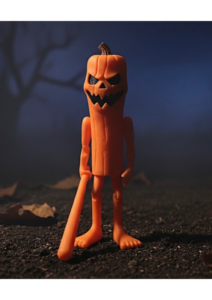 Tung Tung Tung Sahur Halloween Hareketli Eklemli Figür Oyuncak