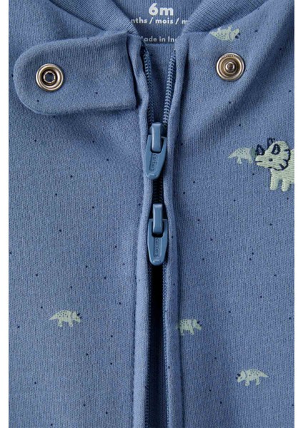 Erkek Bebek Mavi Uyku Tulumu modelleri