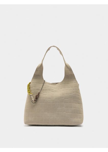 Desenli Shopper Çanta